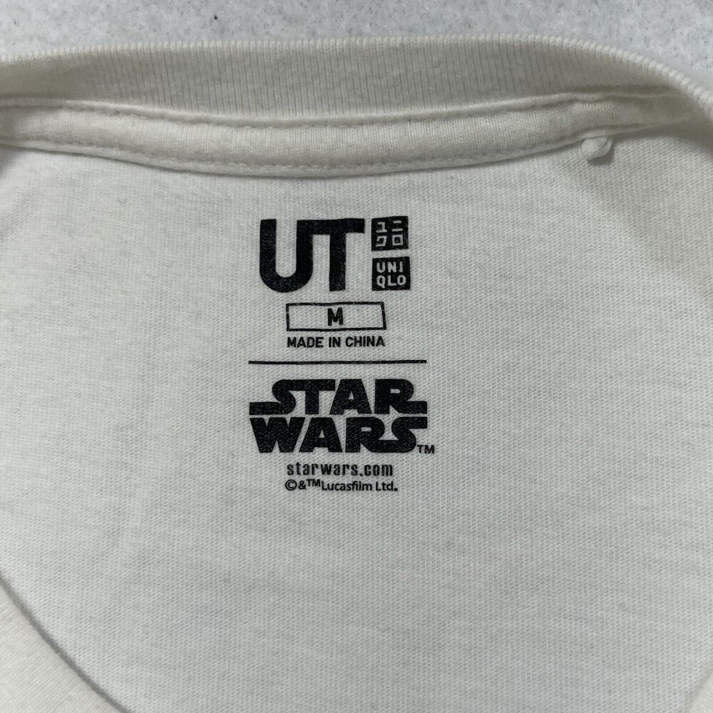 UNIQLO x Star Wars Men's Medium Chewbacca Tee Short Sleeve Graphic T Shirt - Picture 3 of 12